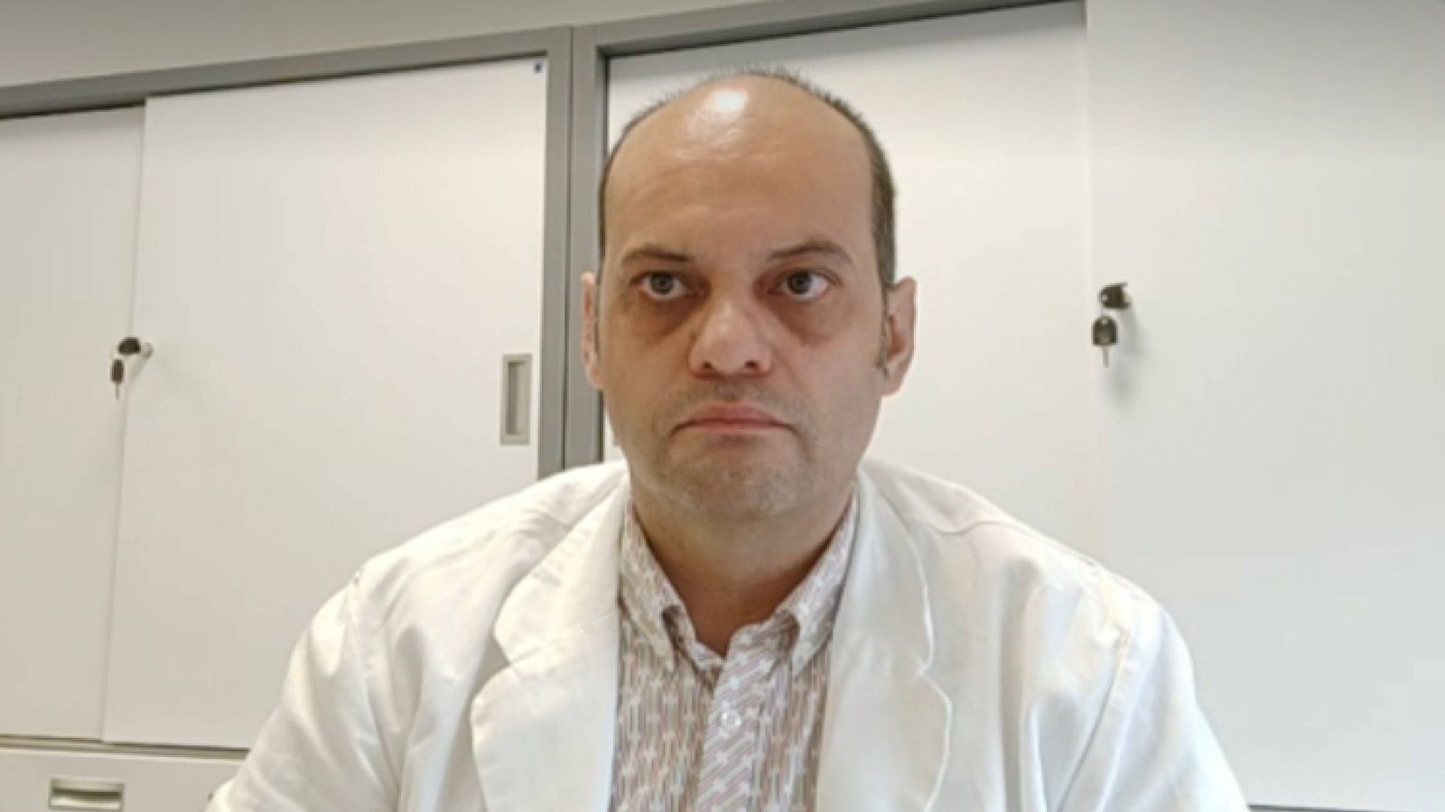 José Yuste, aquest dijous, durant l'entrevista