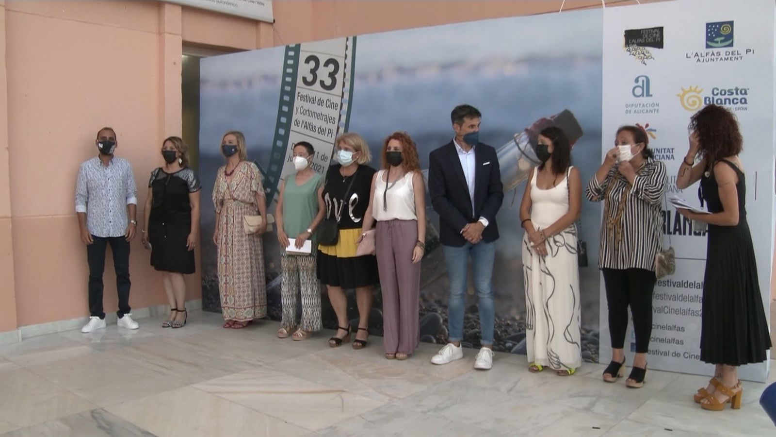 Els guardonats del Festival de Cine de l'Alfàs del Pi en la seua 33 edició