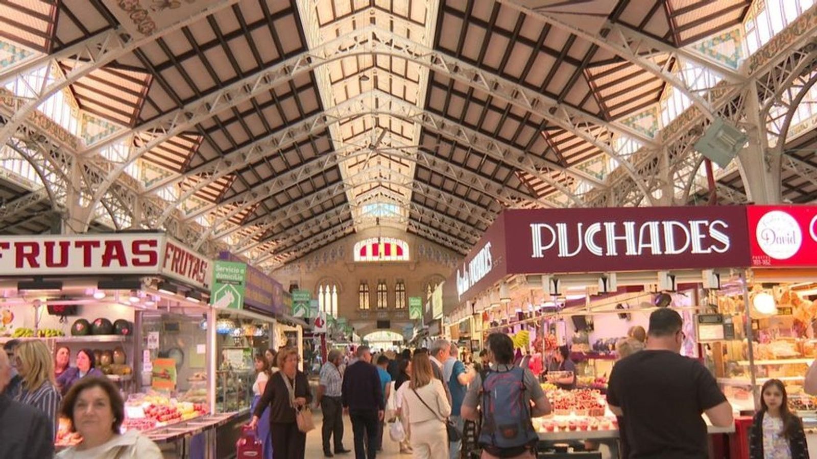 Mercat Central de Valencia, en arxiu