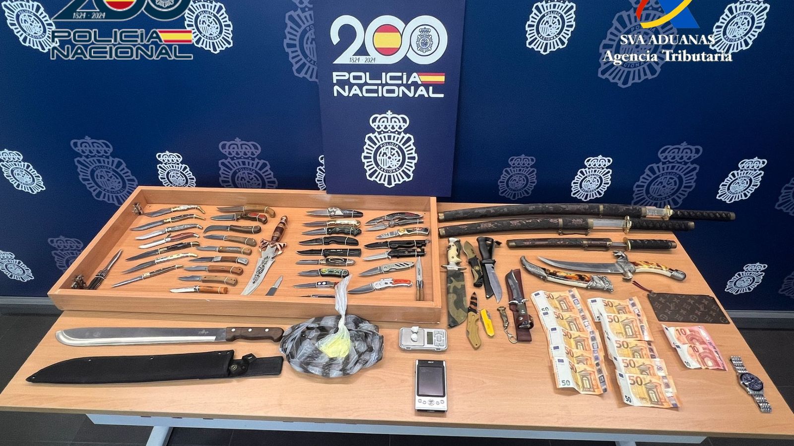 Material incautat en l'operació