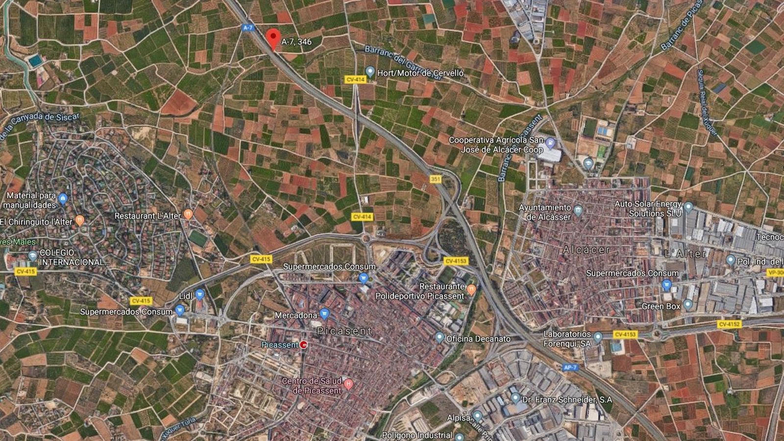 Mor un camioner en un accident a l\'A-7 a Torrent