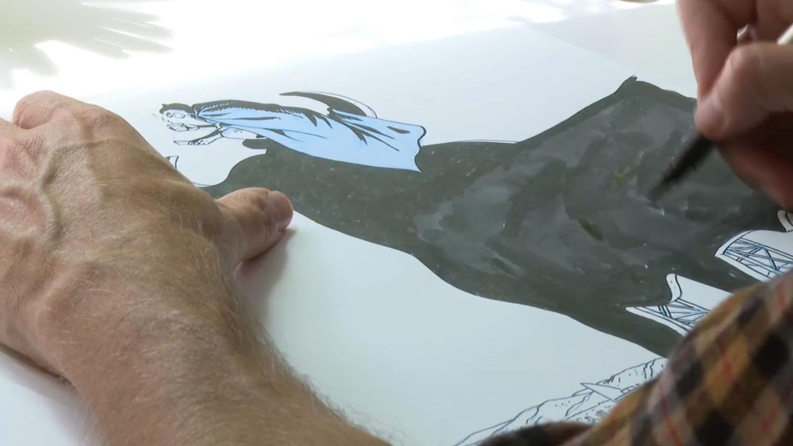 Paco Roca s'endú Batman de vacances a Benidorm