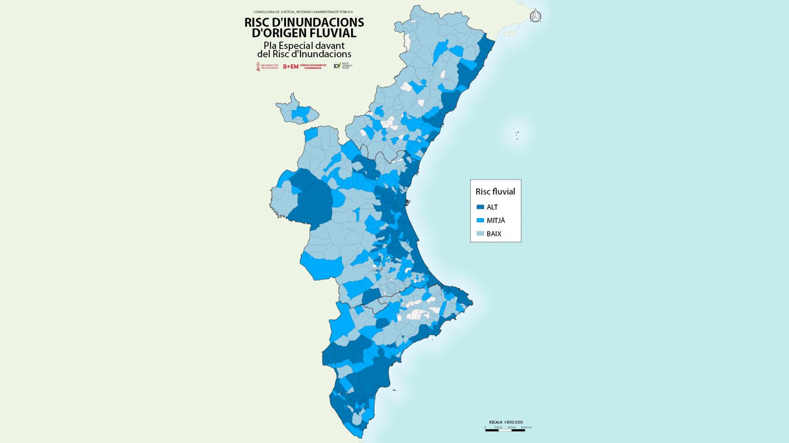 Risc d'inundacions d'origen fluvial