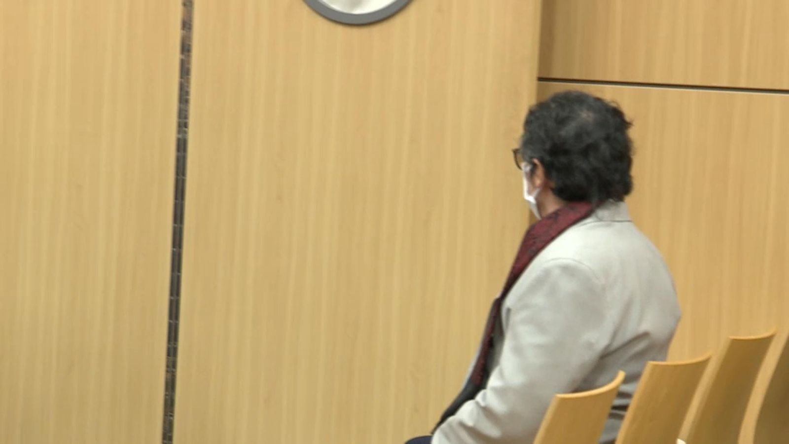 Luis Eduardo Ramírez, durant una de les vistes judicials