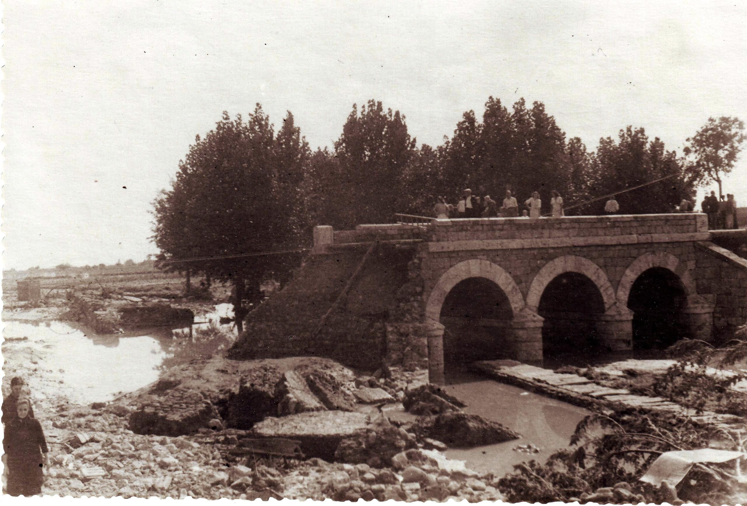 Pont de Bétera, després de la riuada