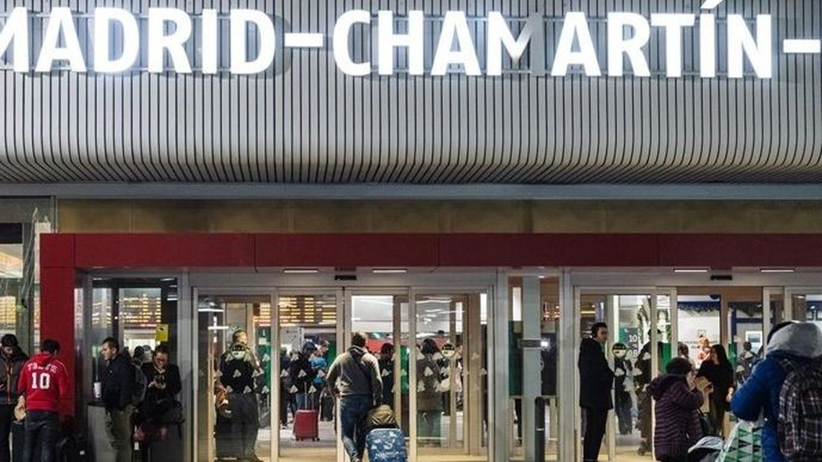 L'accés a l'estació de Chamartín, en una imatge d'arxiu