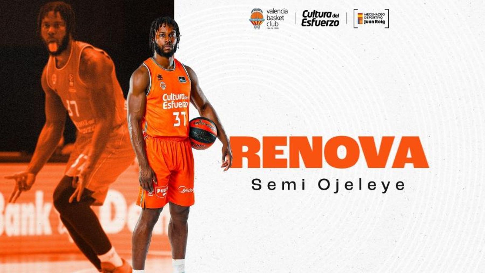 Semi Ojeleye renova amb el València Basket