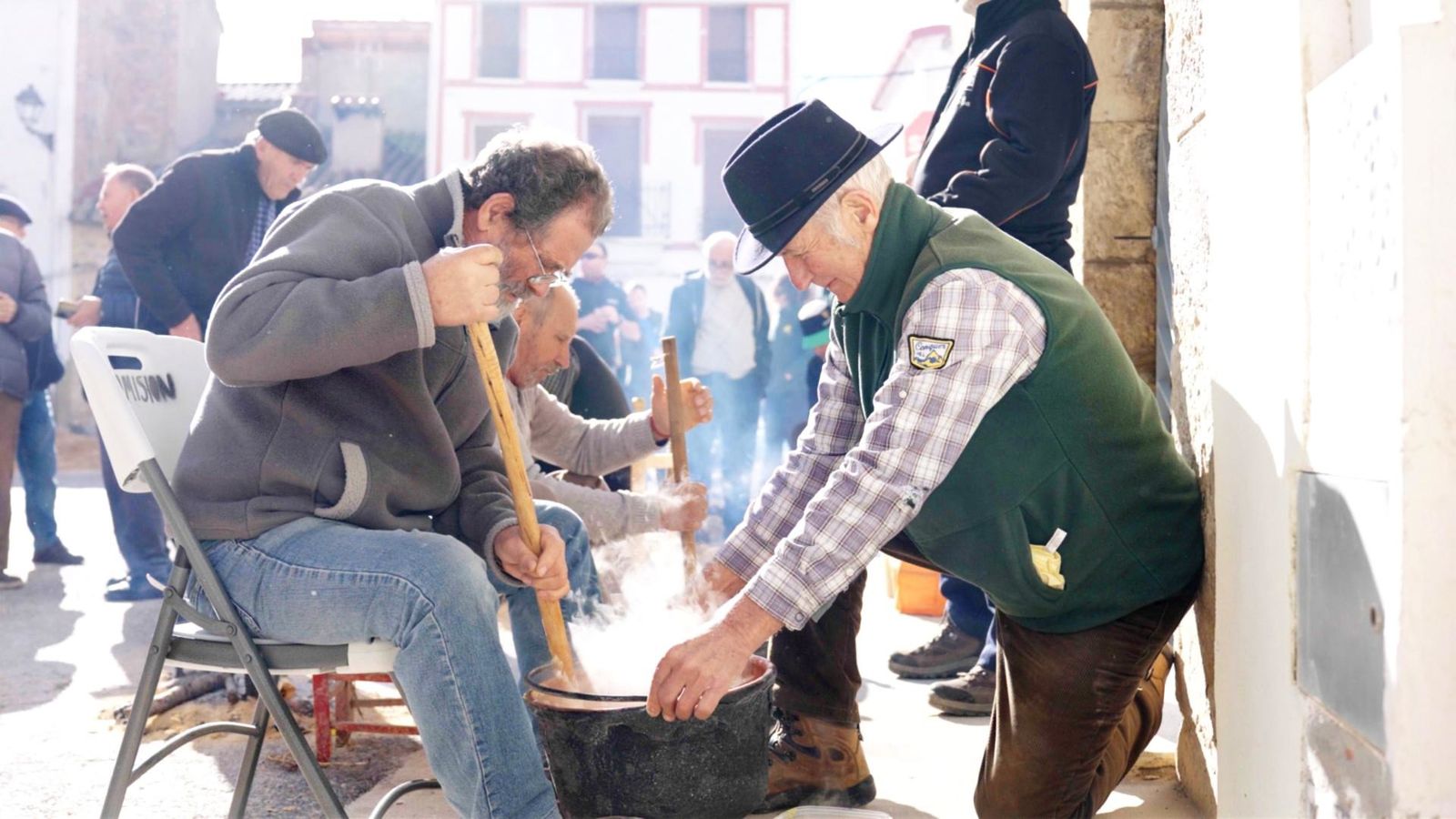 La bellesa de la música i la devoció, a Aras de los Olmos