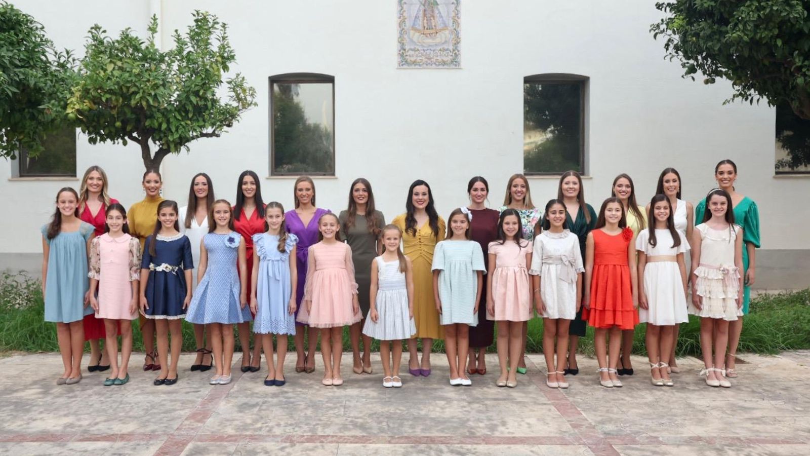 Les 26 aspirants a fallera major de València