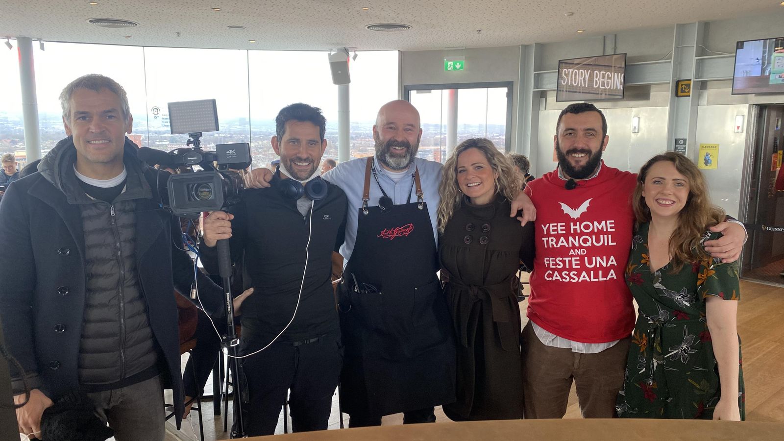 Lequip del programa amb Ramón de Benifaió