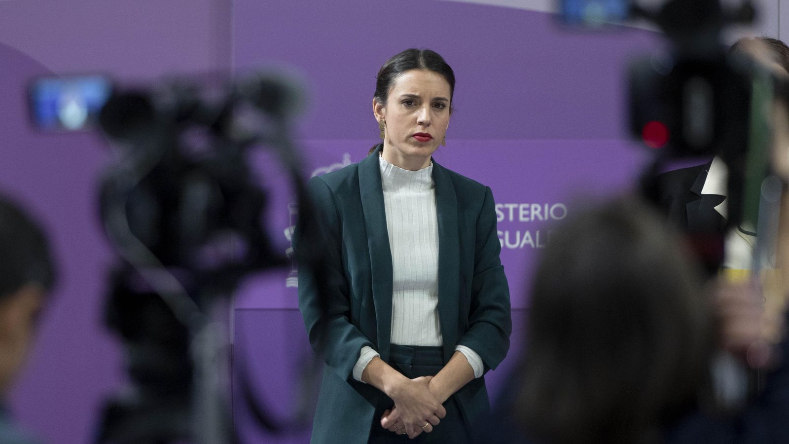 La ministra d'Igualtat, Irene Montero, en una foto recent
