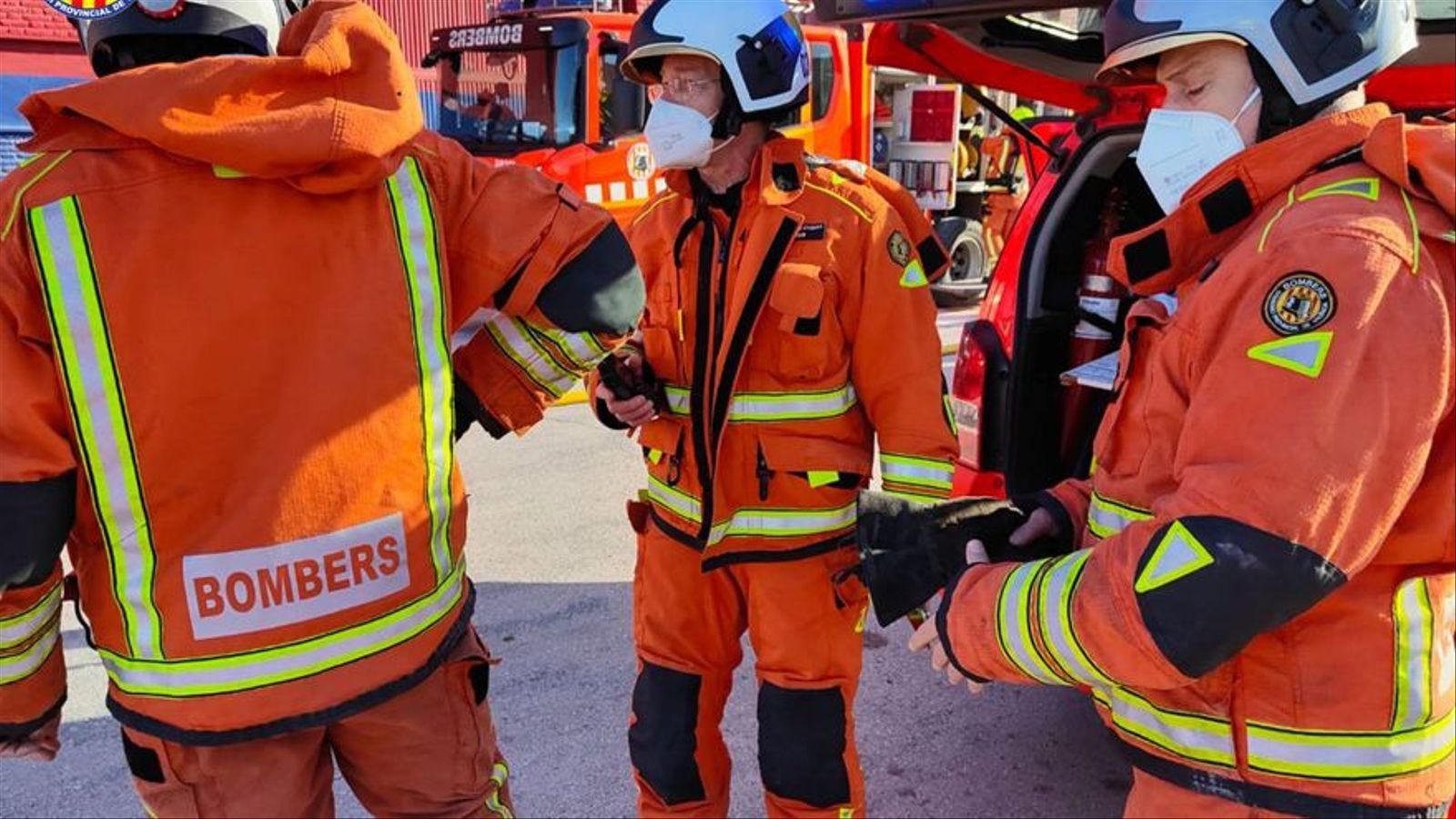 Bombers del Consorci Provincial de Bombers de València en una imatge d'arxiu / Twitter: @BombersValencia