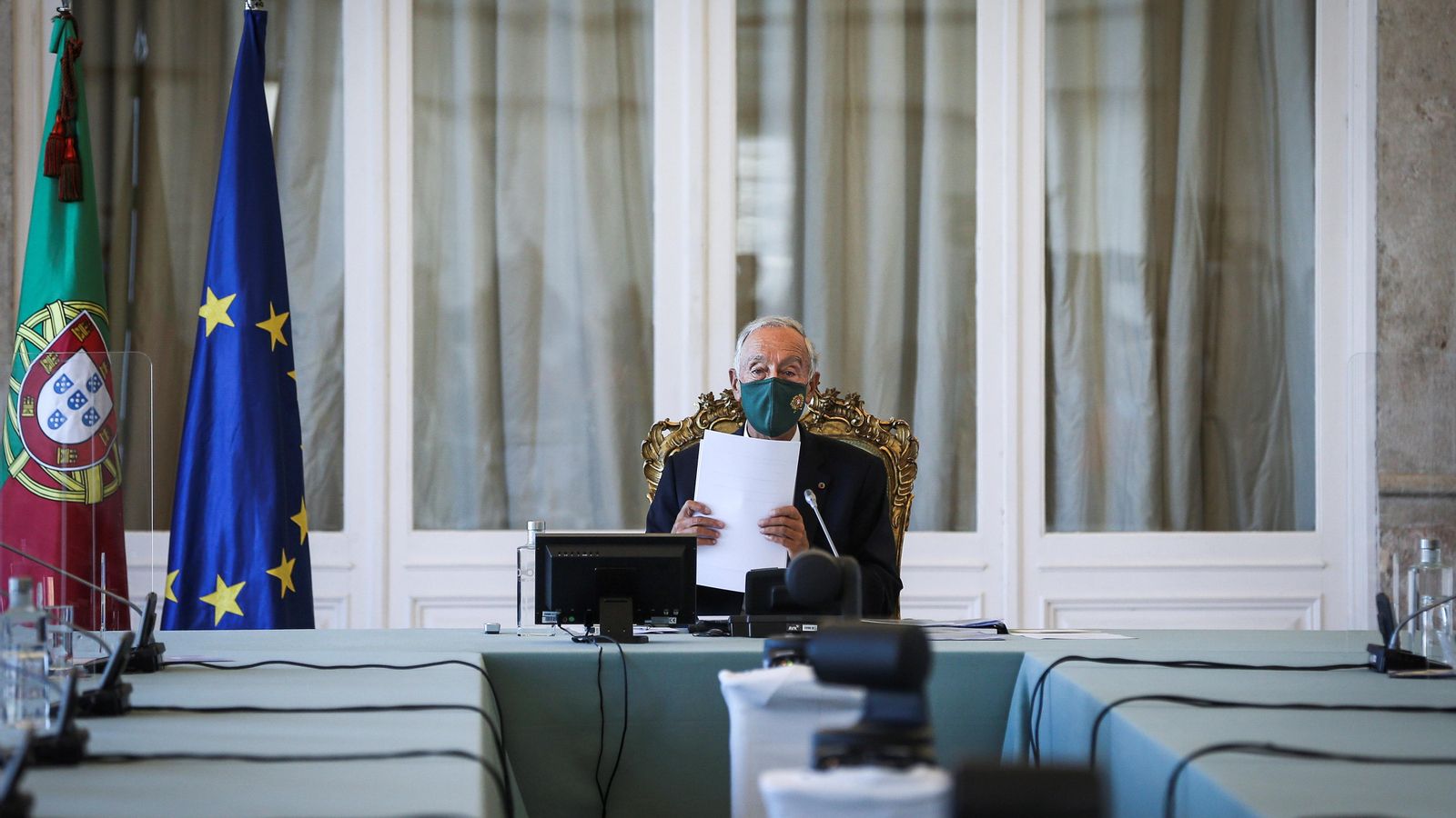 El president de Portugal, Marcelo Rebelo de Sousa, en imatge d'arxiu