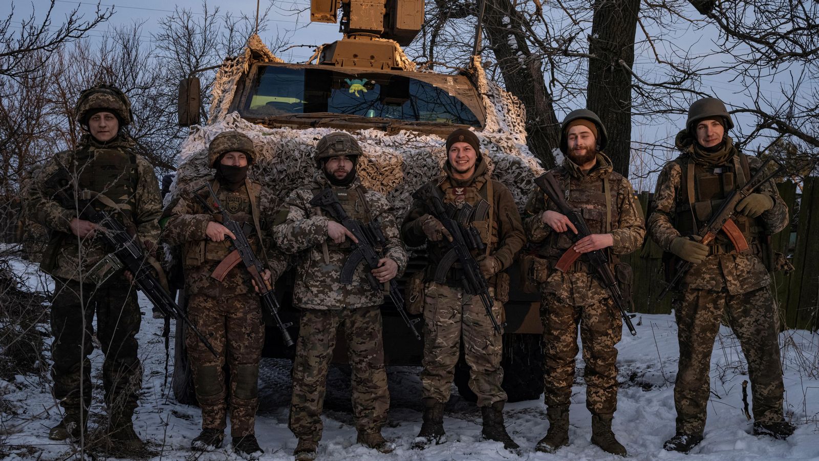 Militars ucraïnesos prop de Bakhmut, regió de Donetsk, Ucraïna