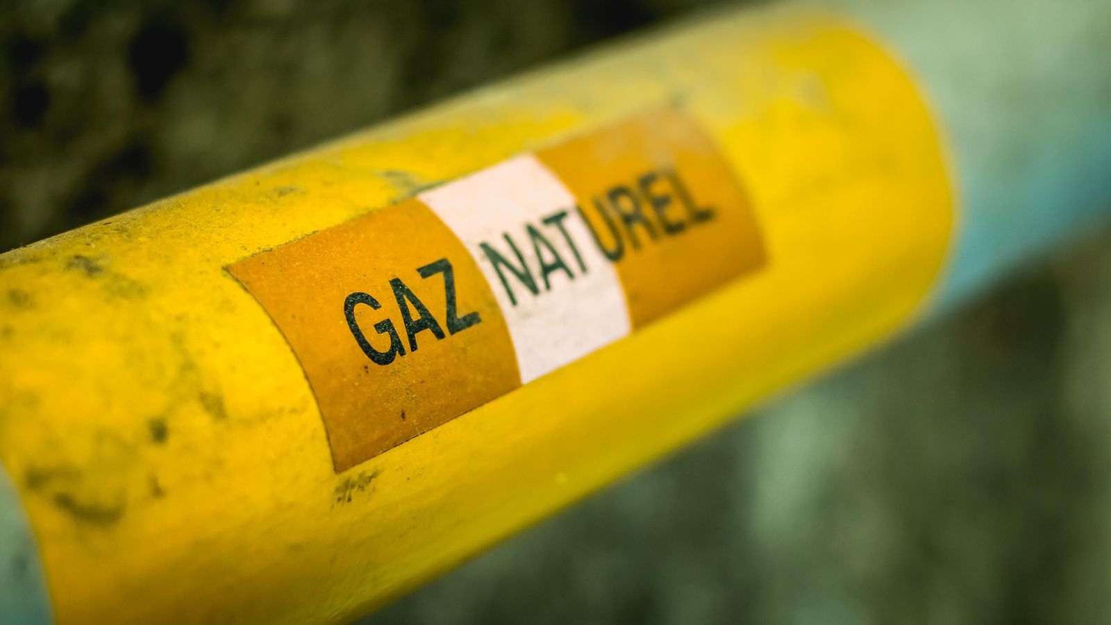 Canalització de gas natural a França