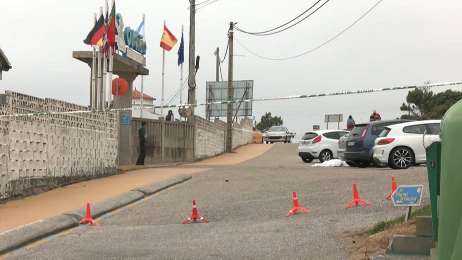 El cos sense vida de la dona assassinada aquest dissabte a Galícia