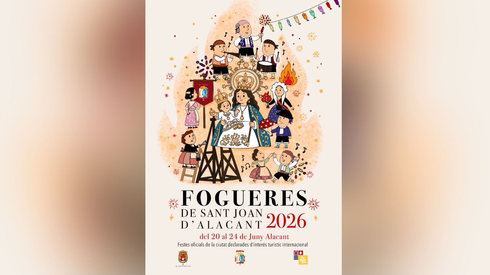 Cartell de les Fogueres 2026