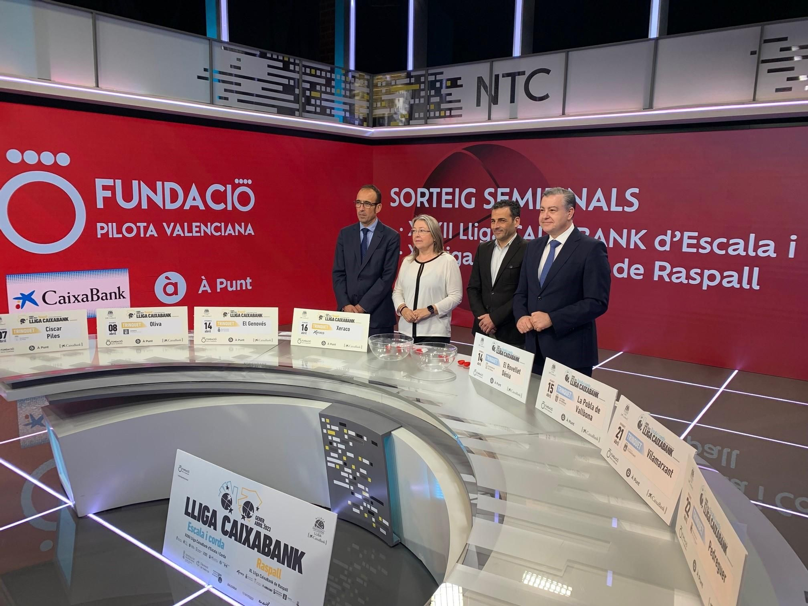 Sorteig de les Semifinals de Pilota aquest matí a À Punt