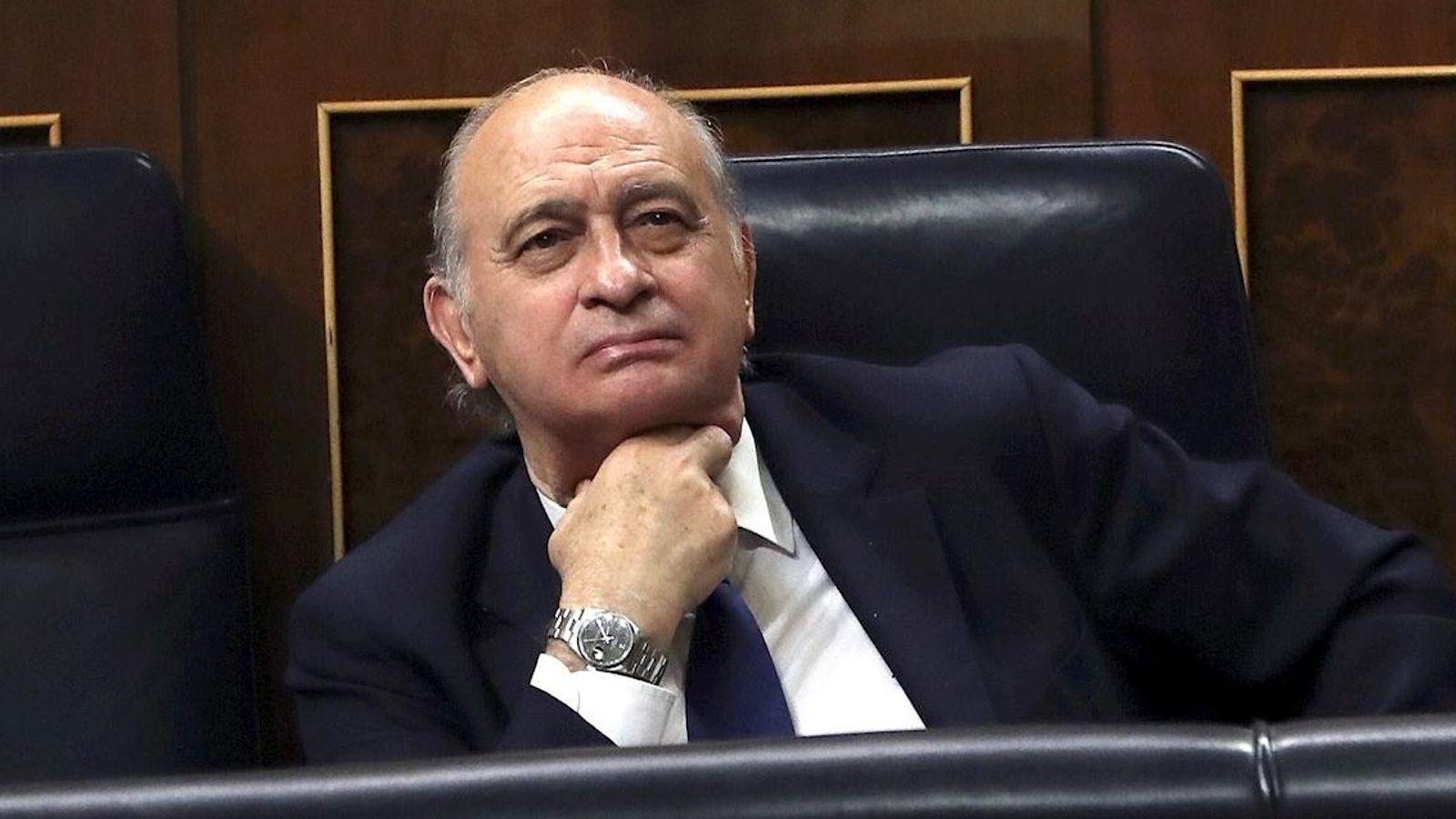 L'exminitre de l'Interior, Jorge Fernández Díaz, en una imatge d'arxiu de 2016.