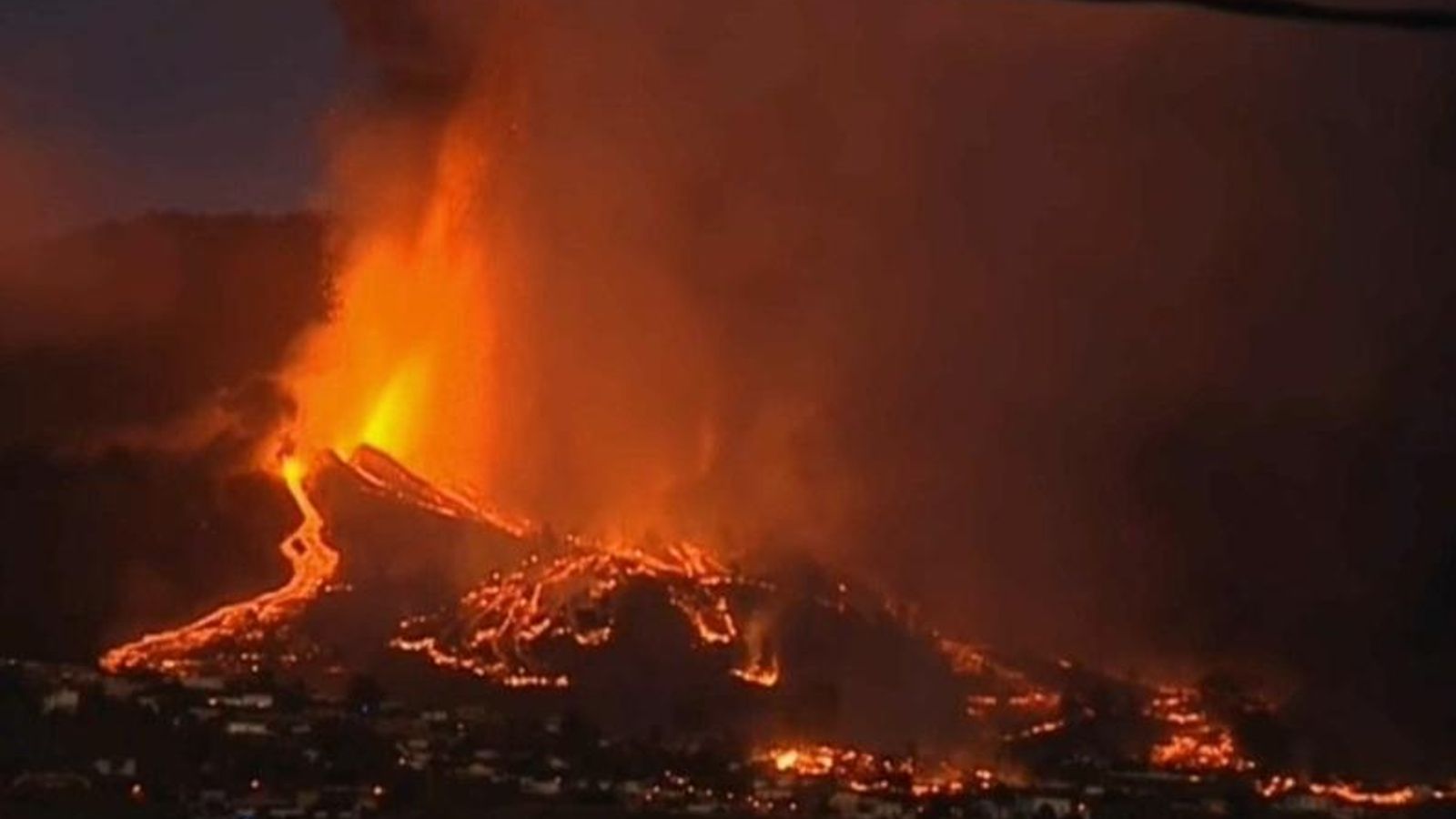 Així ha sigut l'erupció volcànica a La Palma