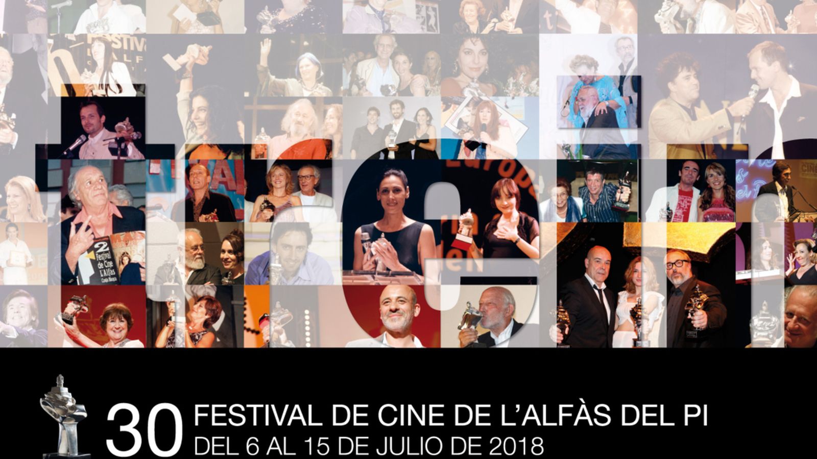 Cartell de la 30a edició del Festival de Cine de l'Alfàs del Pi