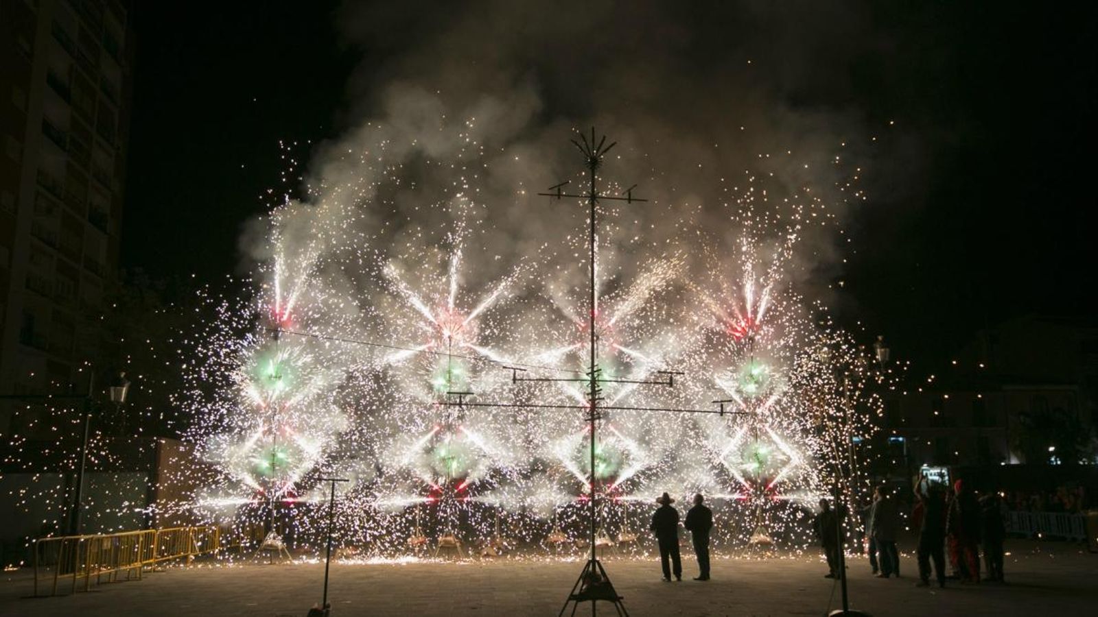 Focs festius al Prado de Gandia