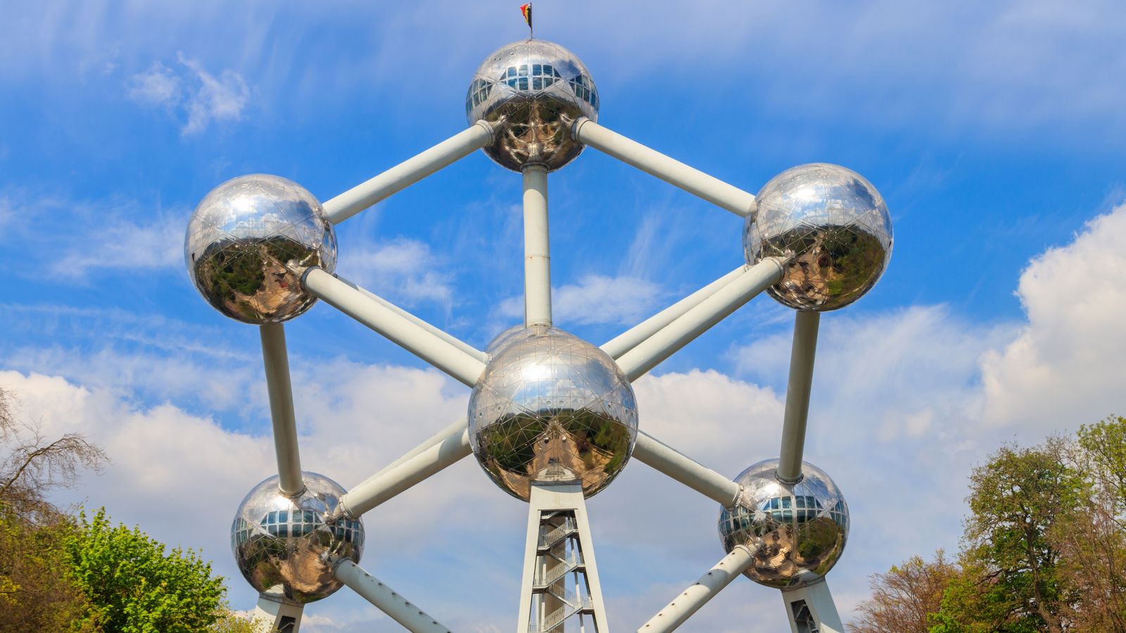 L'Atòmium, l'cònic monument de Brussel·les, en una imatge d'arxiu