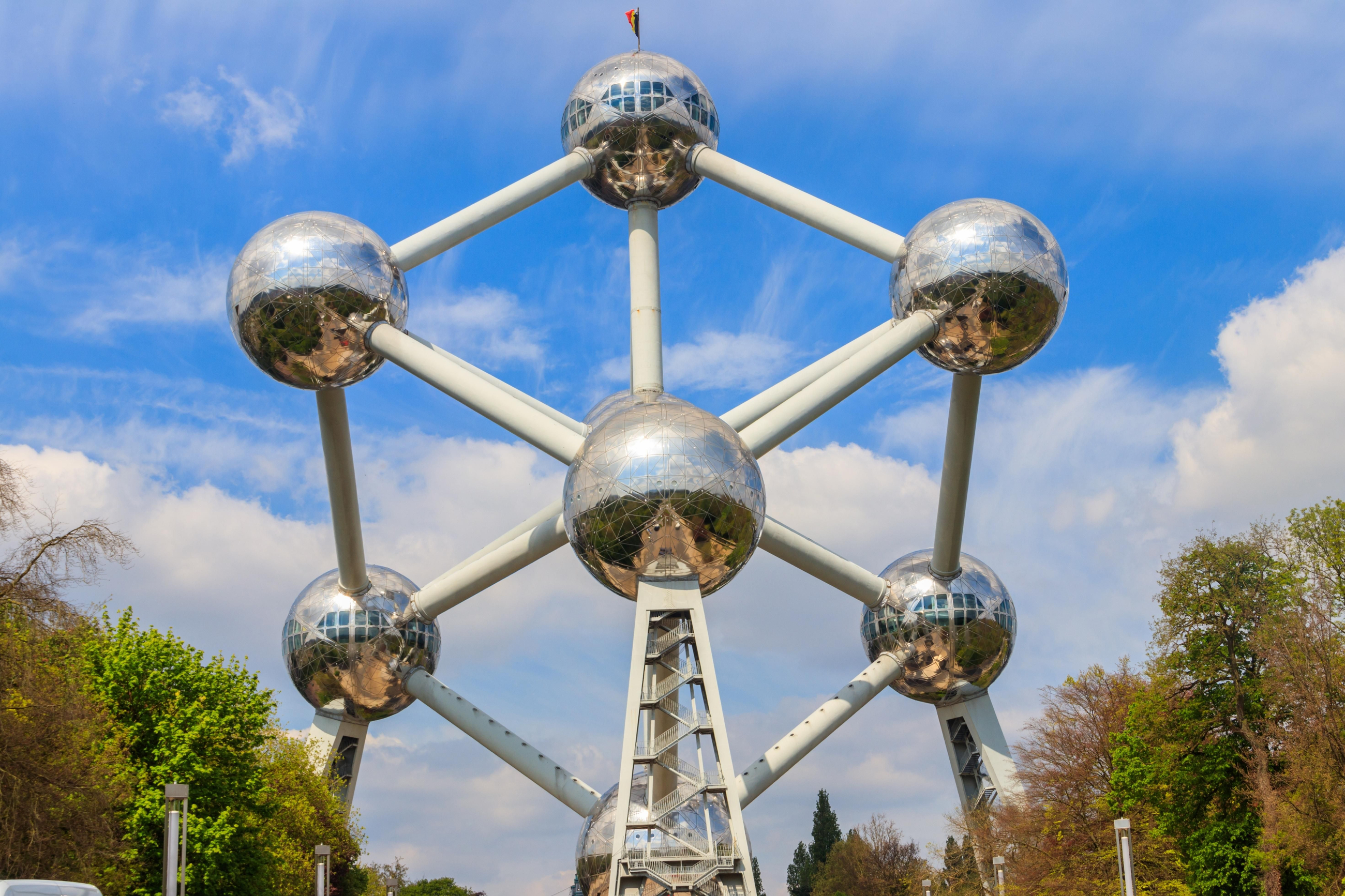 L'Atòmium, l'cònic monument de Brussel·les, en una imatge d'arxiu L'Atòmium, l'cònic monument de Brussel·les, en una imatge d'arxiu