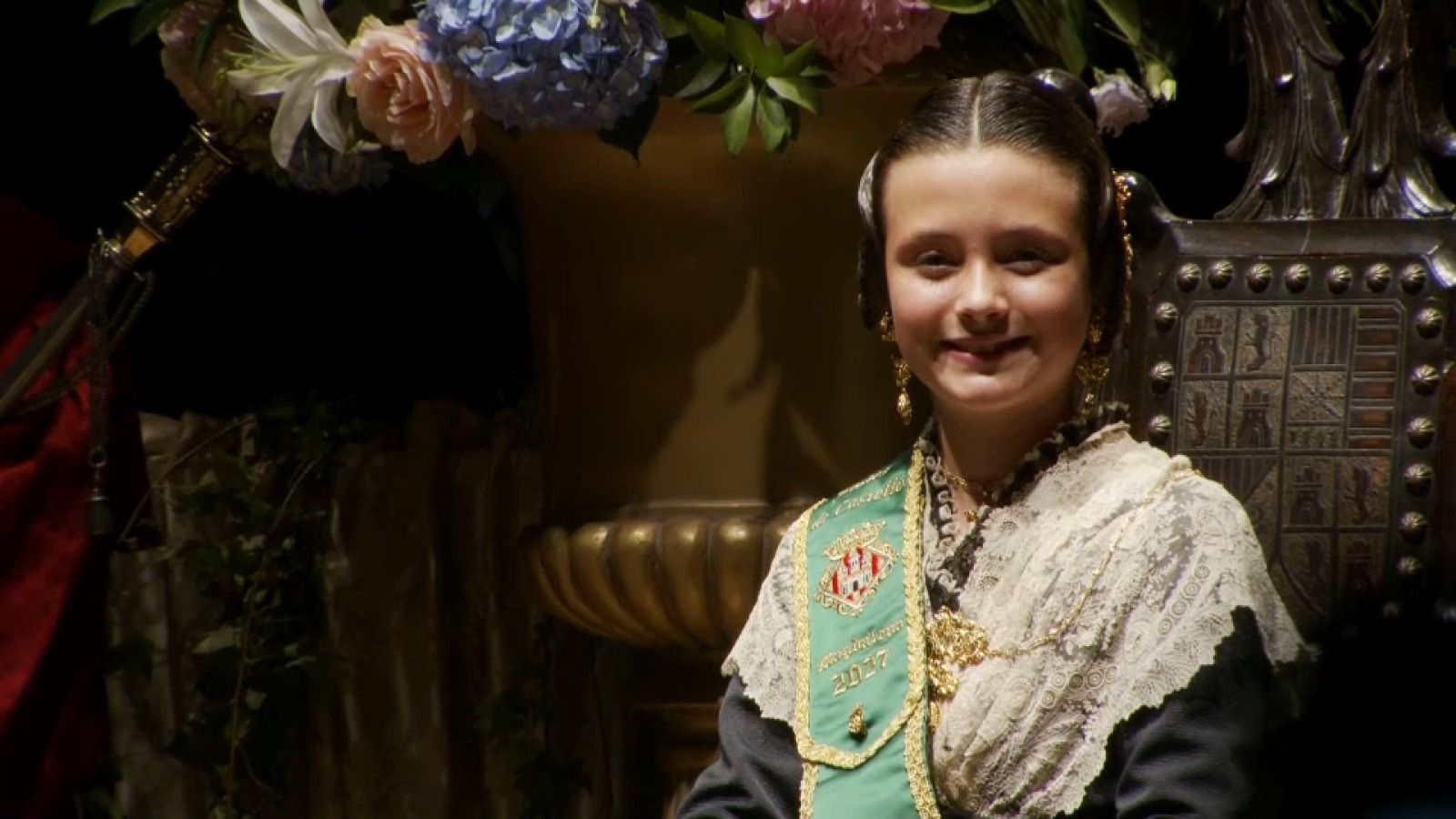 Imposició de bandes a Nayra Luque, reina infantil de les festes de Castelló