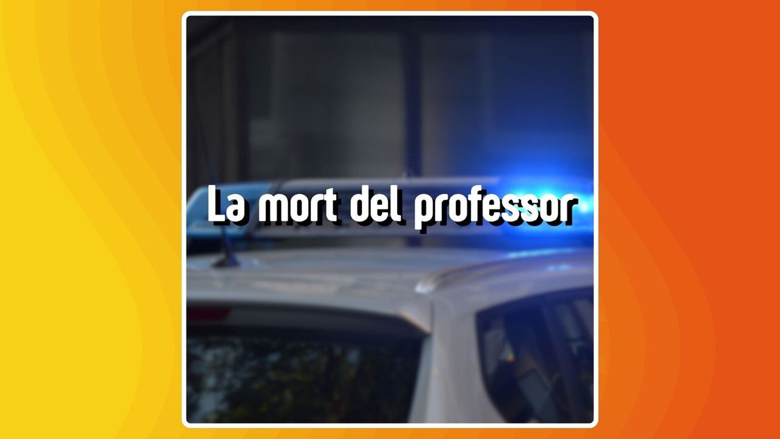19.11.2025 | "True crime", amb Santiago Álvarez | La mort del professor