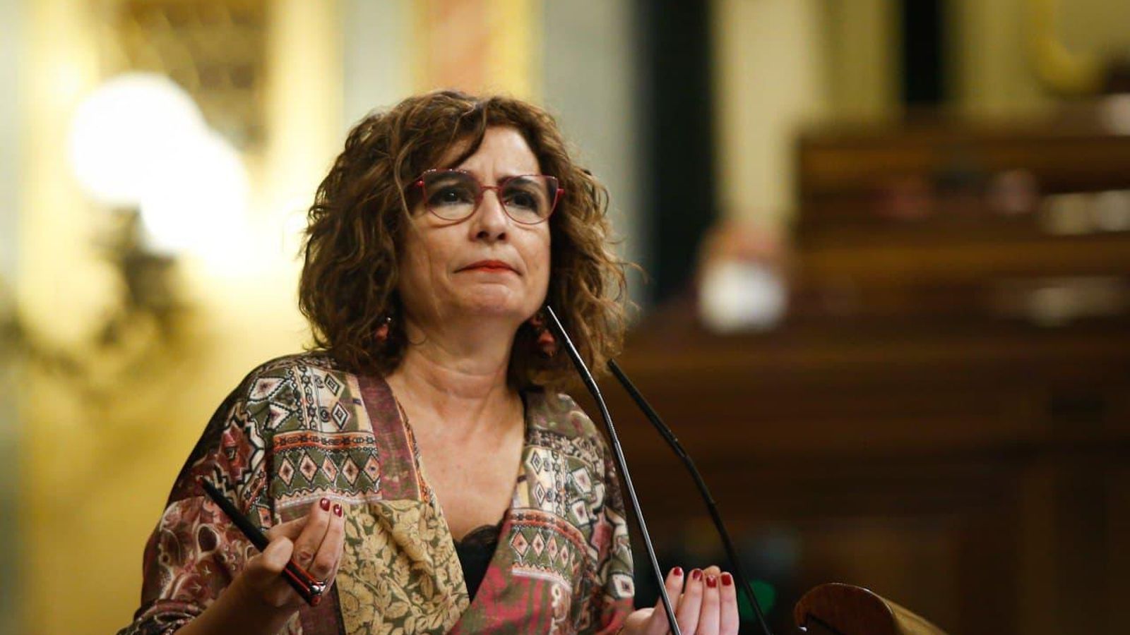La ministra d'Hisenda i portaveu del Govern, María Jesús Montero