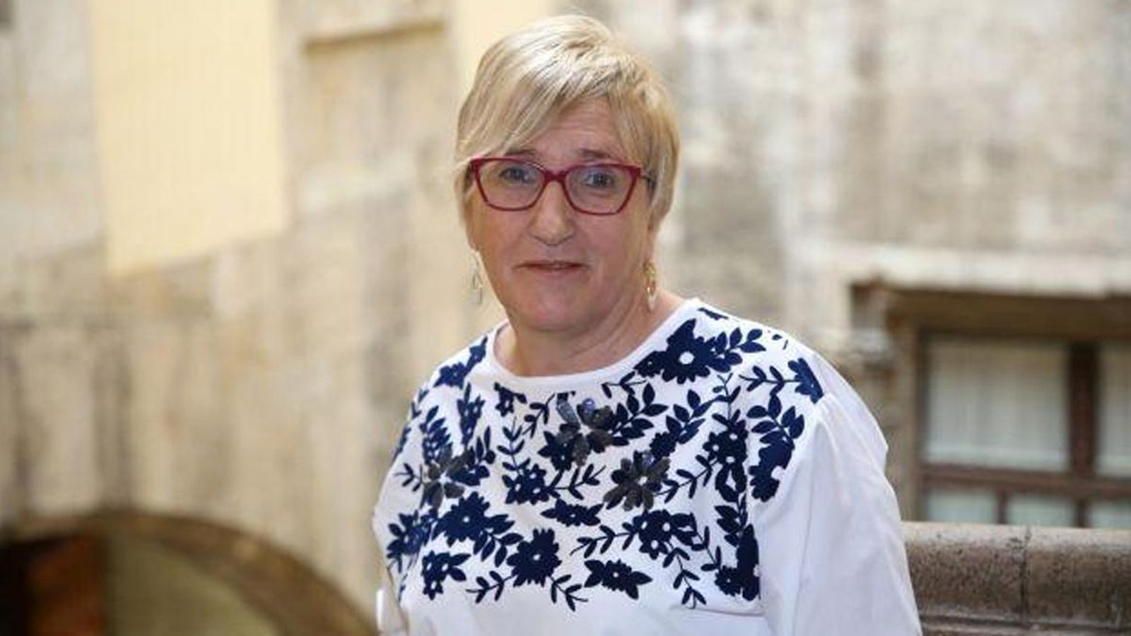 Ana Barceló, al Palau de la Generalitat