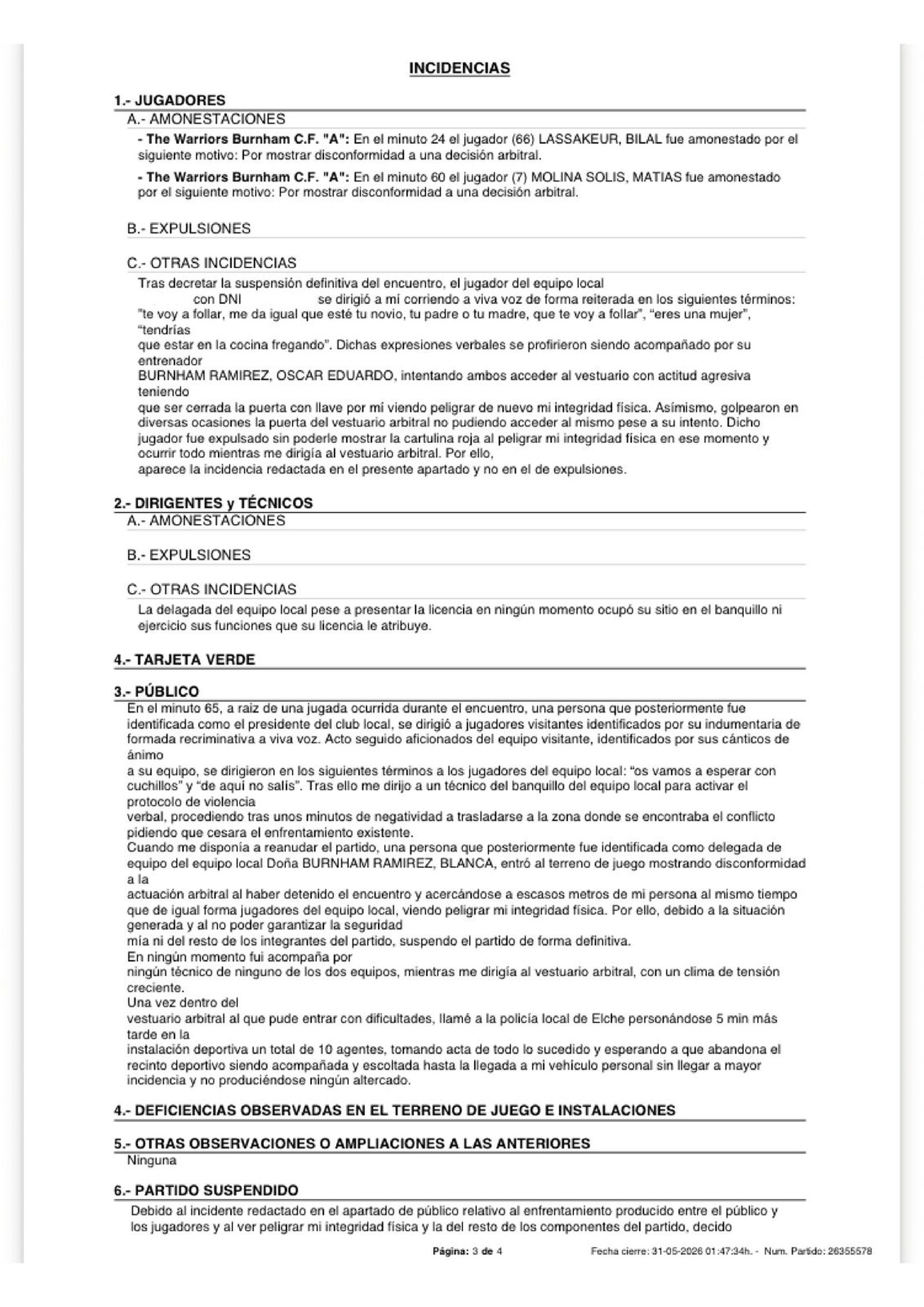 Imatge de l'acta arbitral
