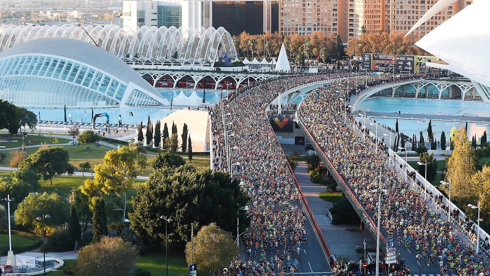 Eixida de la Marató València Trinidad Alfonso
