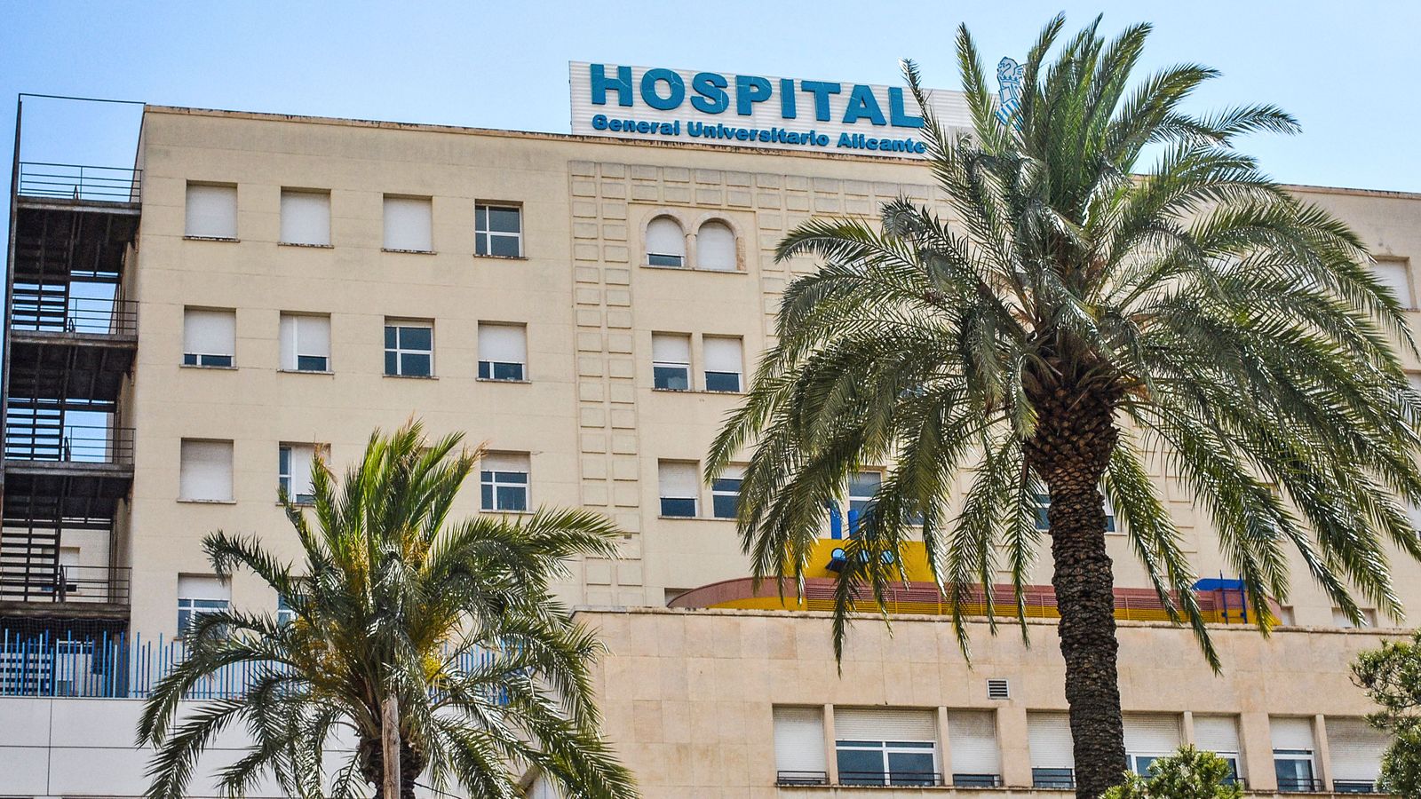 Imatge d'arxiu de l'Hospital General d'Alacant, on han traslladat a una de les ferides en el sinistre del Campello