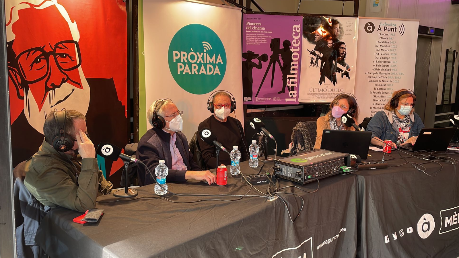 Antonio Ariño, Tono Herrero i Daniel Nebot