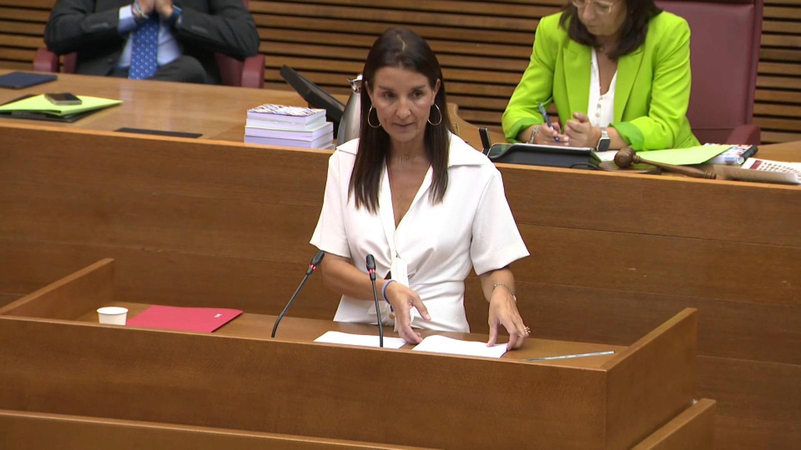 La portaveu del Consell i consellera d'Hisenda, Ruth Merino