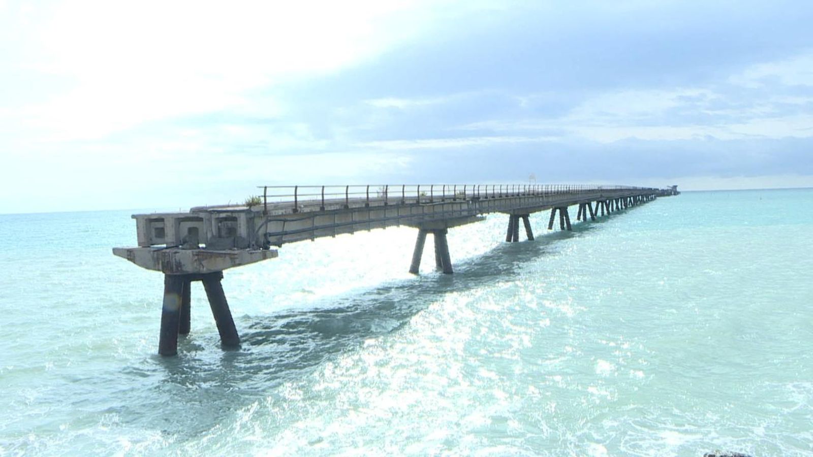 Projecte definitiu per a reconstruir el pantalà del Port de Sagunt, destrossat pel temporal Glòria