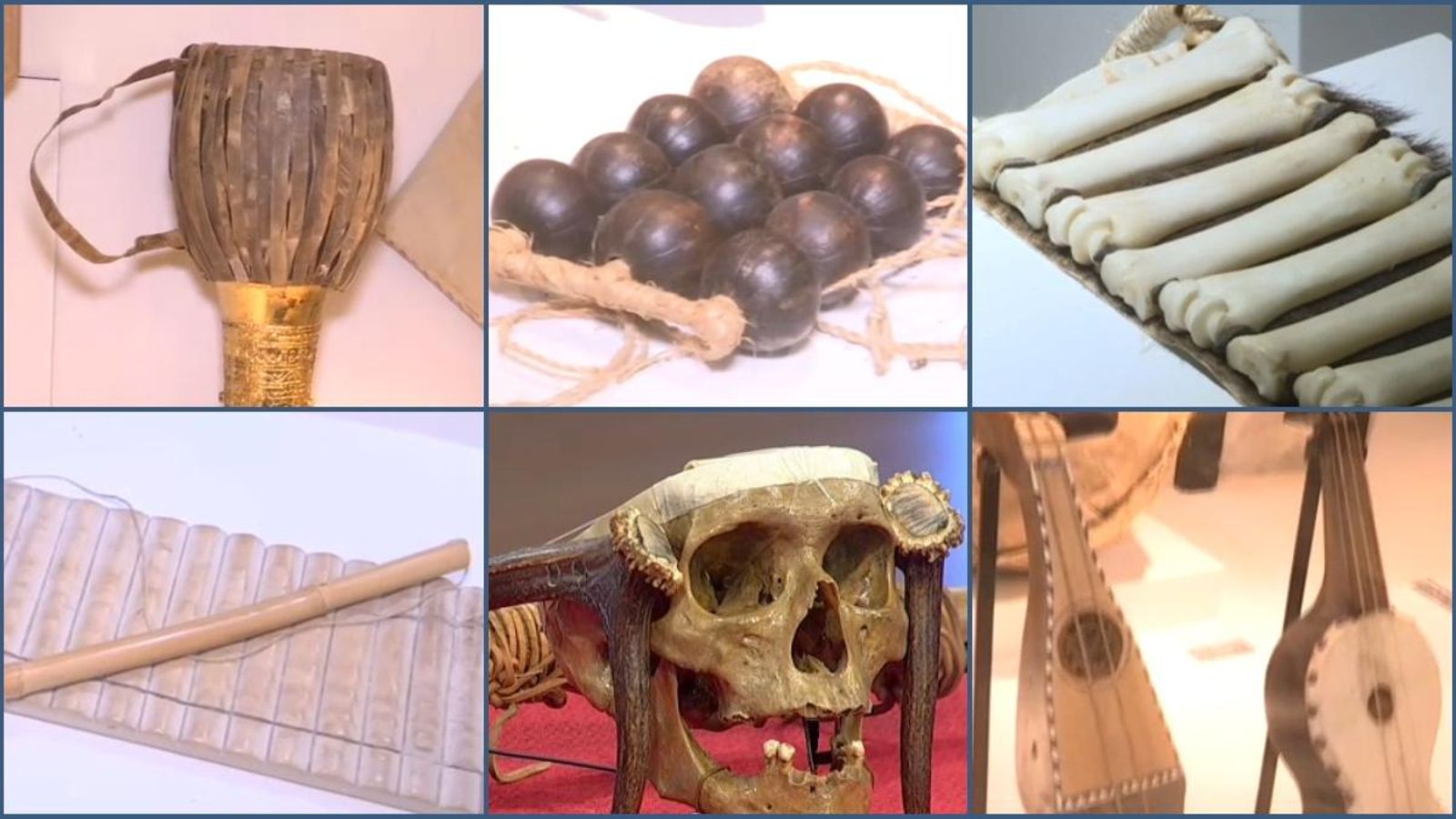 Instruments ètnics de 145 països en Busot