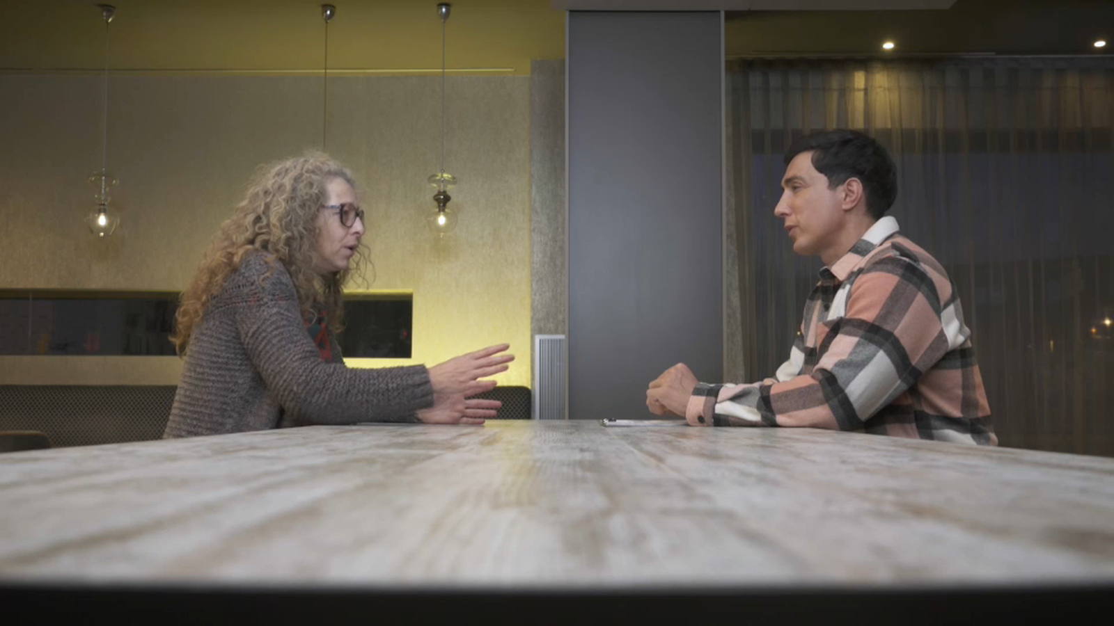 Ester Quintana, va perdre un ull per culpa d'una pilota de goma el 2012, durant l'entrevista a Zoom