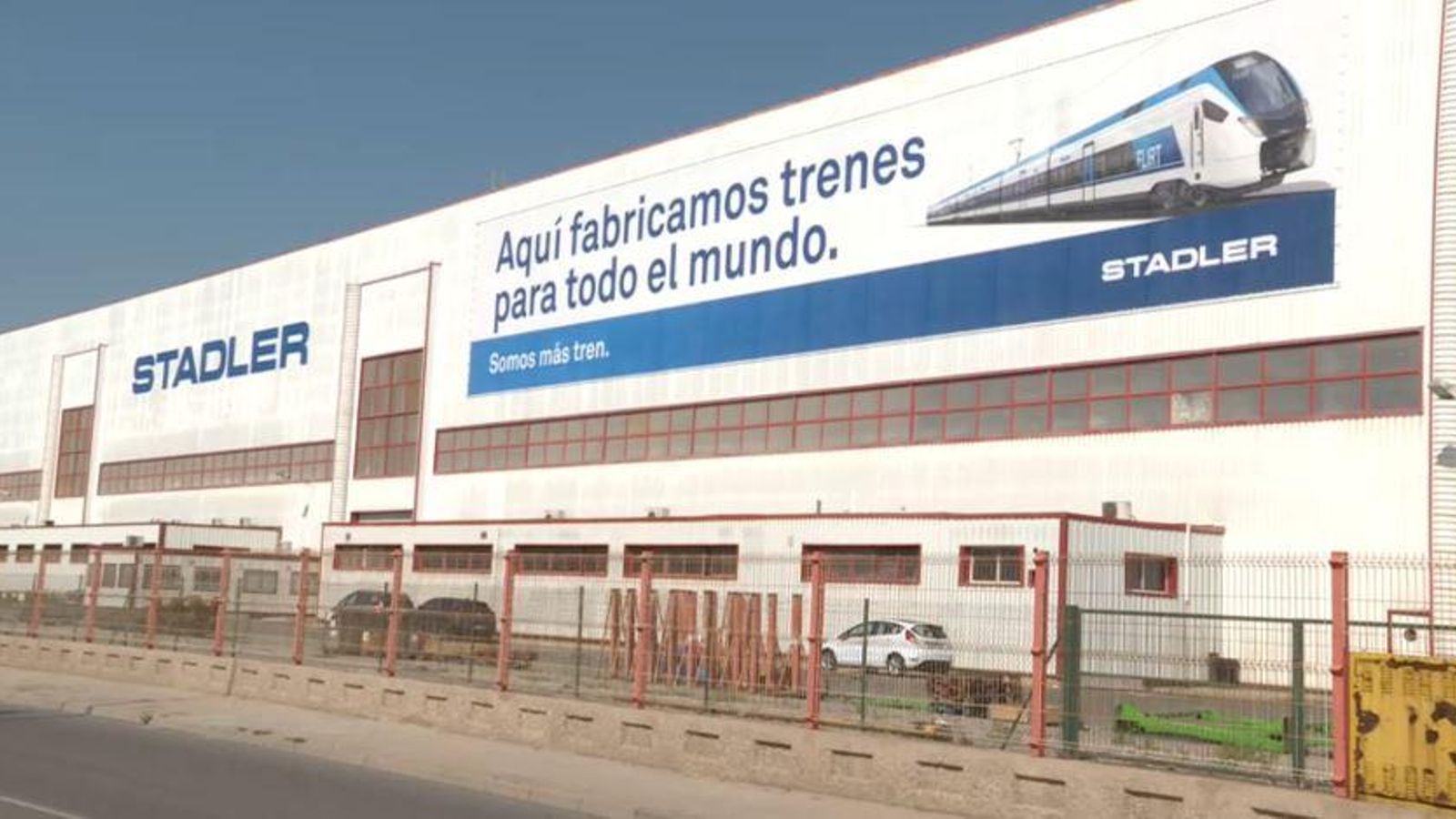 Planta de fabricació de Stadler a Albuixec (Horta Nord) Planta de fabricació de Stadler a Albuixec (Horta Nord)