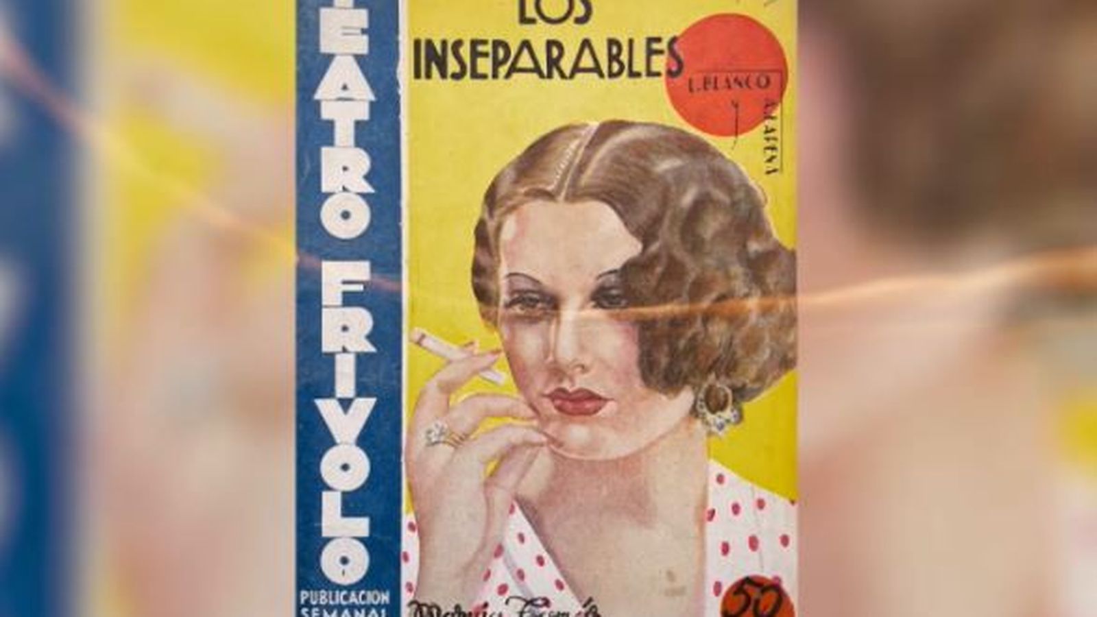 Maruja, portada de la revista 'Los inseparables'