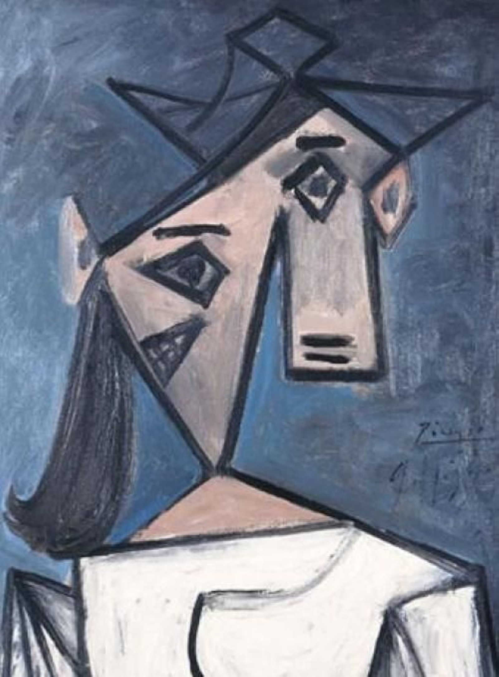 'Cap de dona', de Picasso