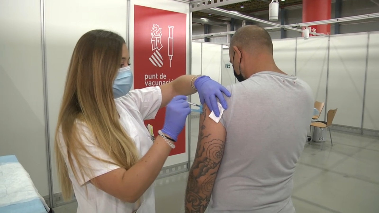 Vacunació menors de 40 anys