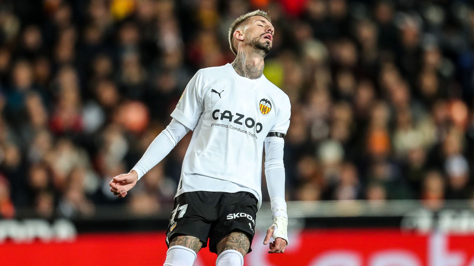 Castillejo es lamenta després d'una acció errada