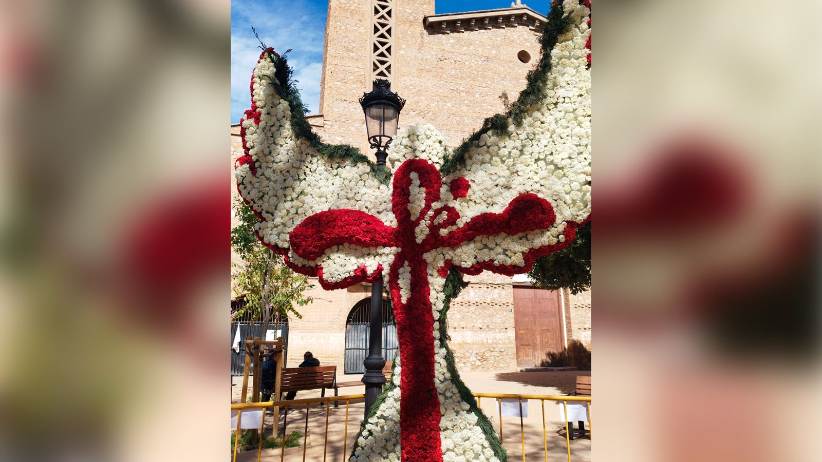Creu de Maig ubicada a la Torre, a València
