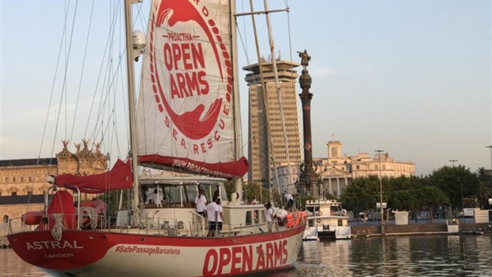 El vaixell Astral, en una imatge d'arxiu