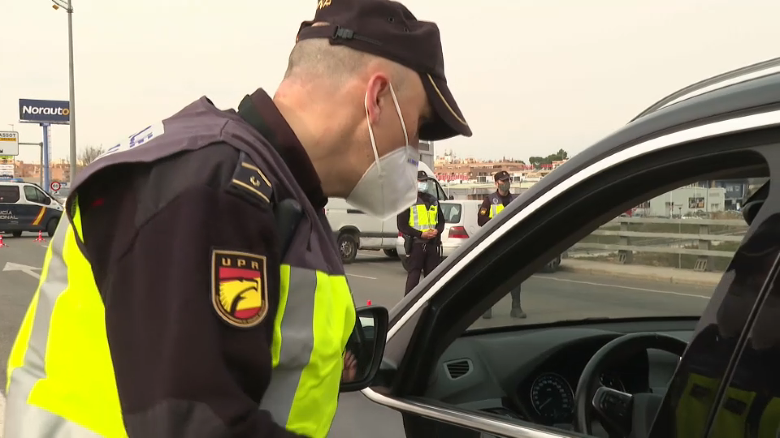 Control policial durant l'estat d'alarma