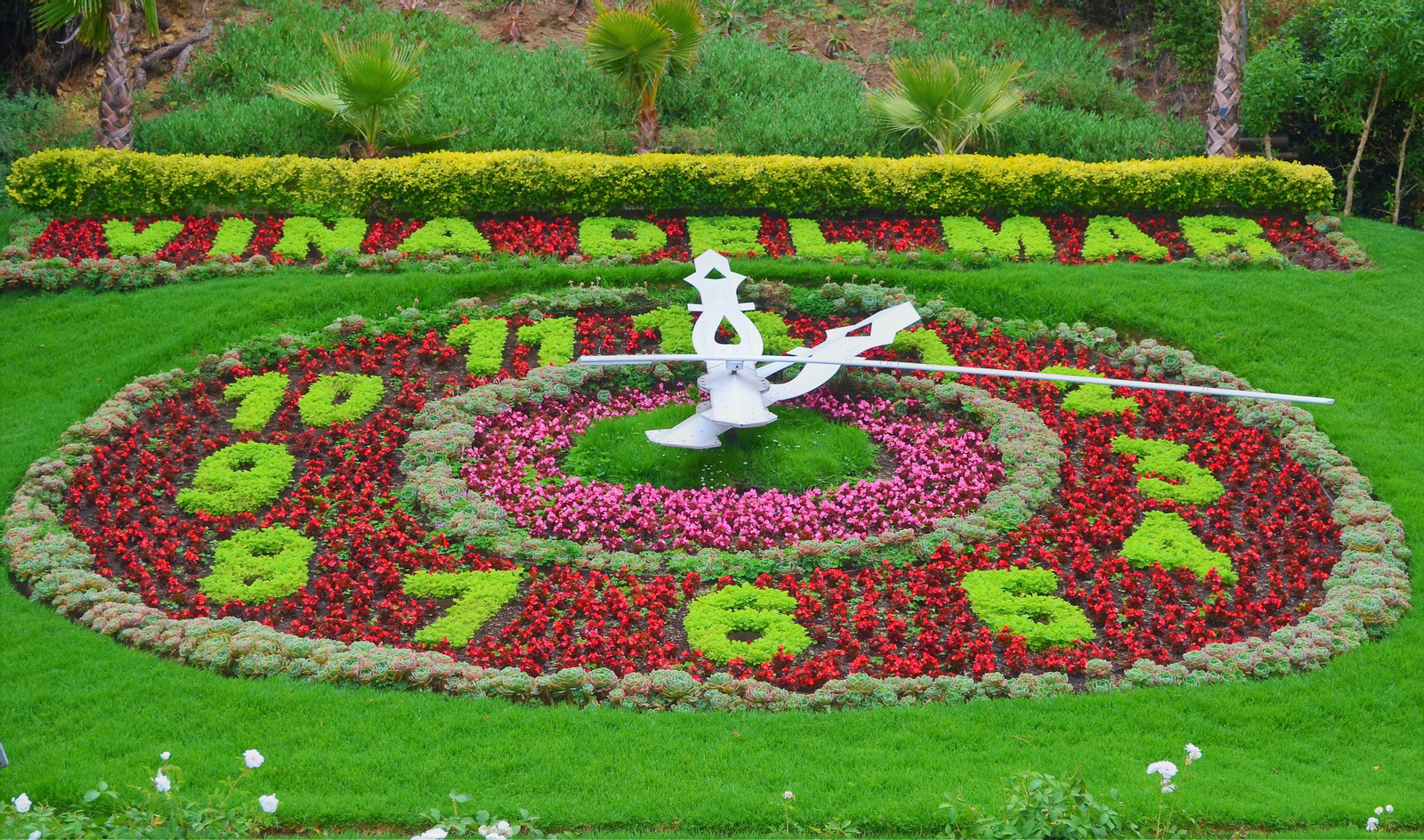 Rellotge de Flors a Viña del Mar