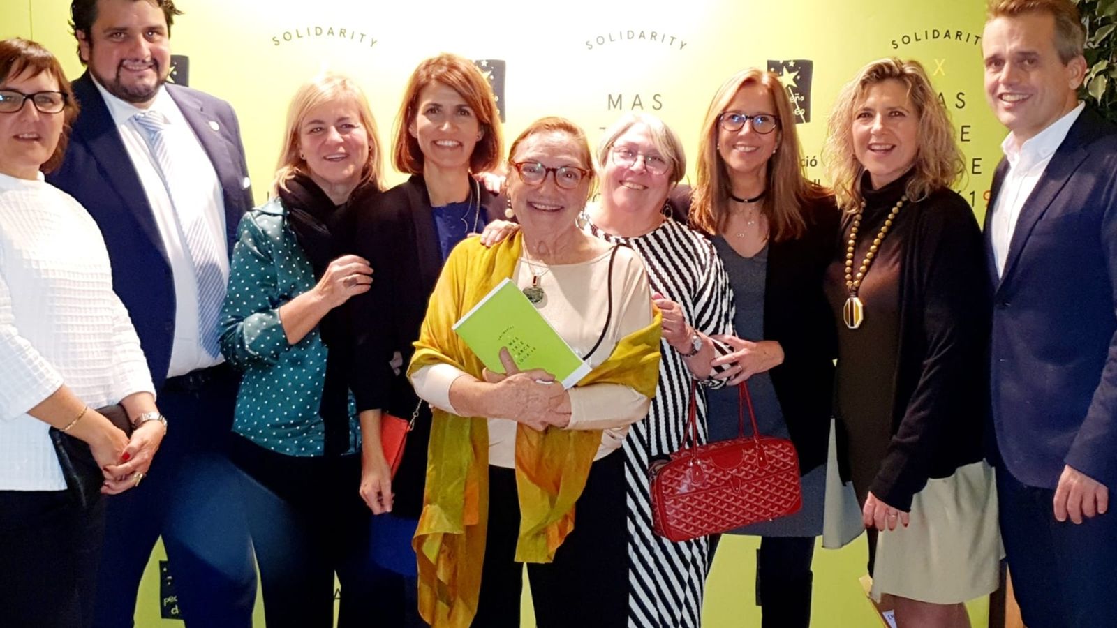 Diana Garrigosa, al centre de la imatge (Fundació Pasqual Maragall).